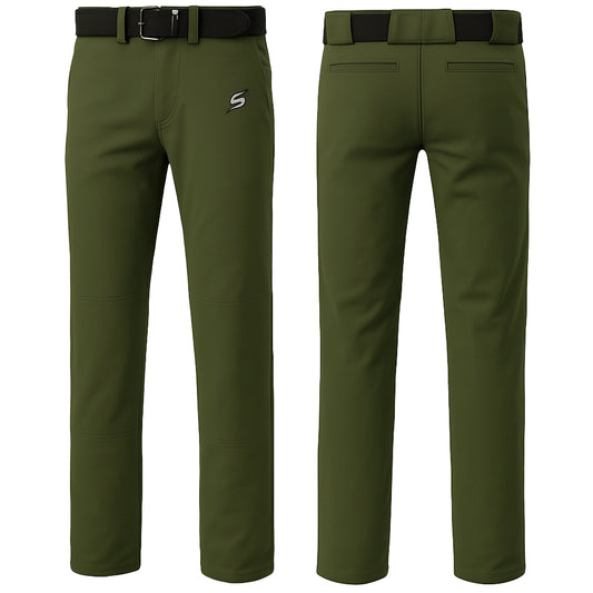STACKED GAME DAY PANTS - GREEN