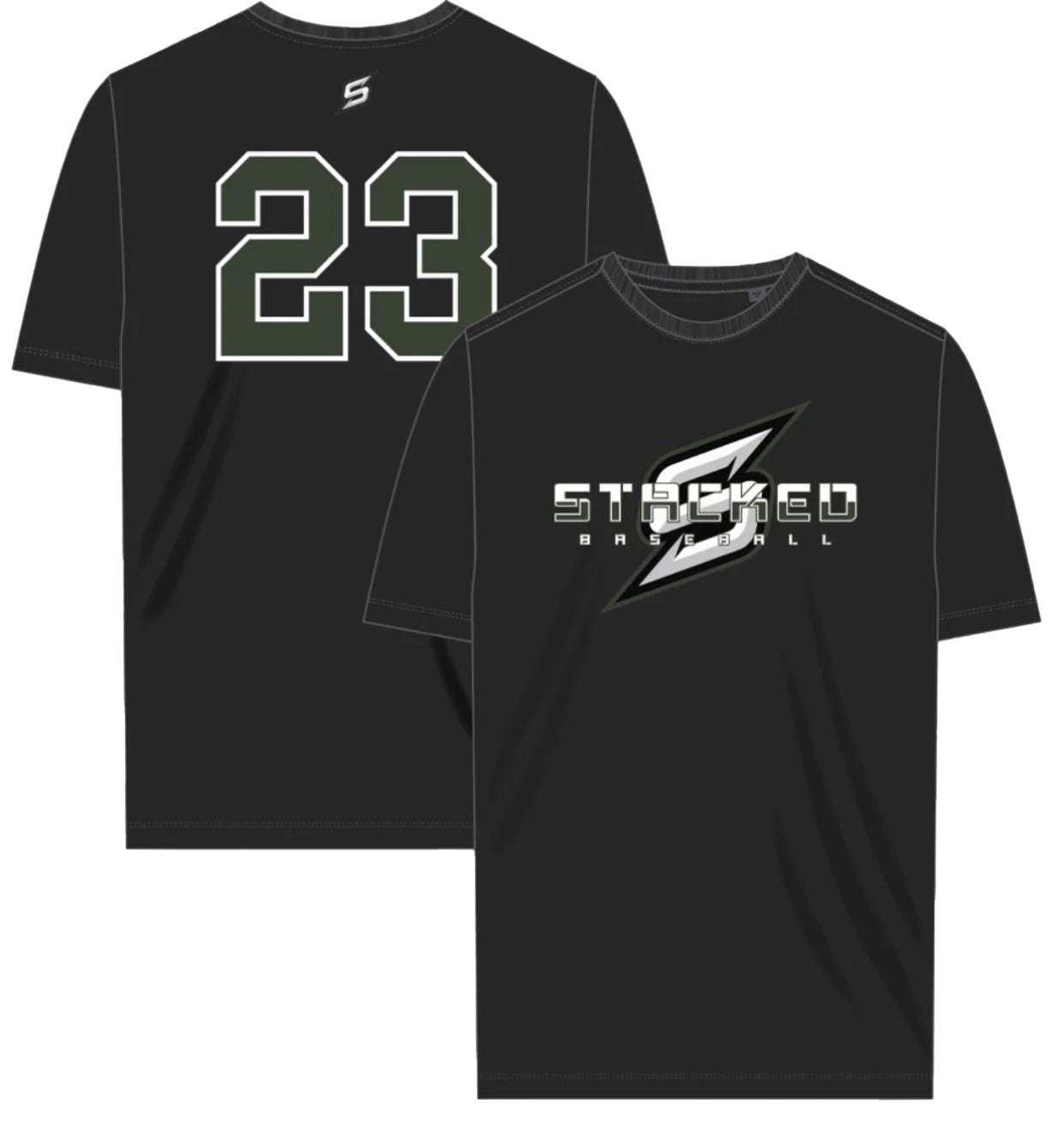 BLACK JERSEY PERFORMANCE TEE