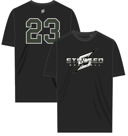 BLACK JERSEY PERFORMANCE TEE