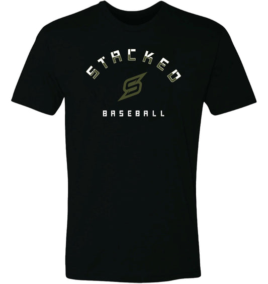 STACKED S/S PRACTICE TEE - LUX ARC LOGO