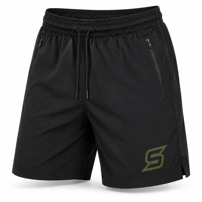 STACKED PRACTICE SHORTS