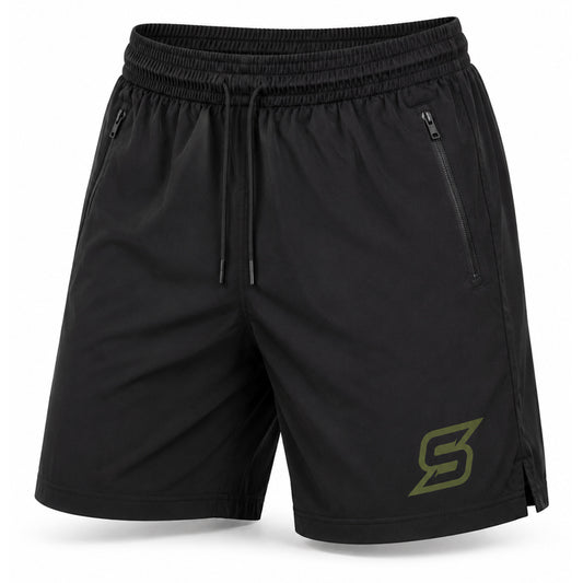 STACKED PRACTICE SHORTS