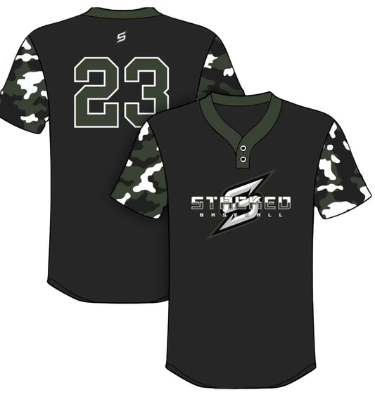 CAMO SLEEVE JERSEY TEE